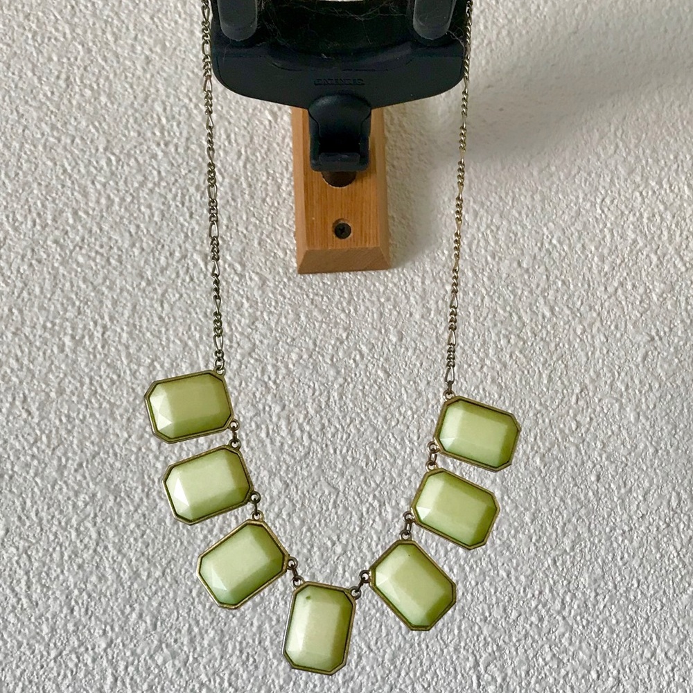 Green Pendant Necklace